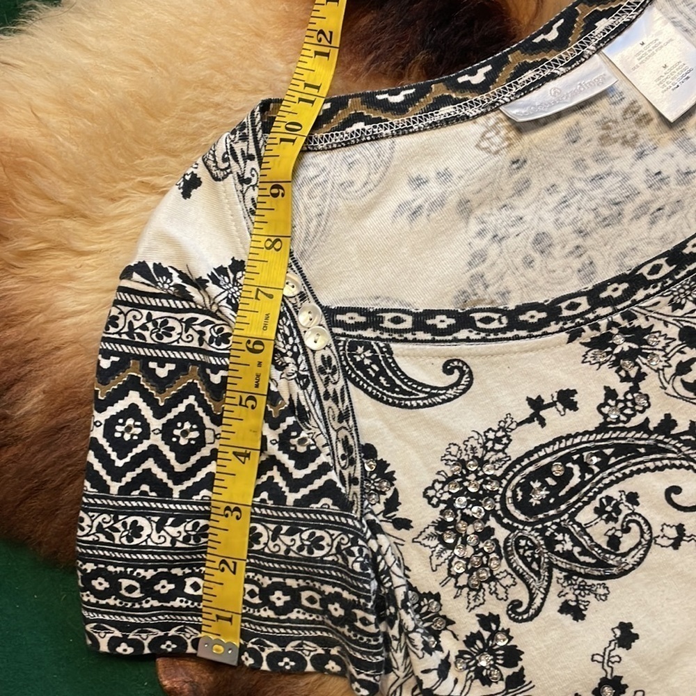 Soft Surroundings Short Sleeve Shirt‎ - Picture 7 of 8